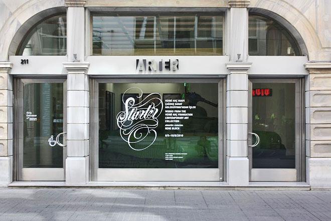 Arter Gallery is located along the Istilal Avenue